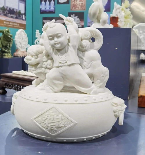 曲阳石雕与定瓷闪耀第九届河北省特色文化产品博览交易会，彰显燕赵文化魅力